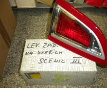 Zadní lampa Scénic 3.generace,levá dveřní 